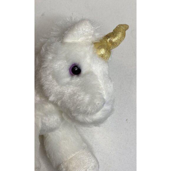 Aurora World Plush Unicorn 8 inch Purple Eyes 2016 Stuffed Animal Toy Fantasy - Picture 5 of 6